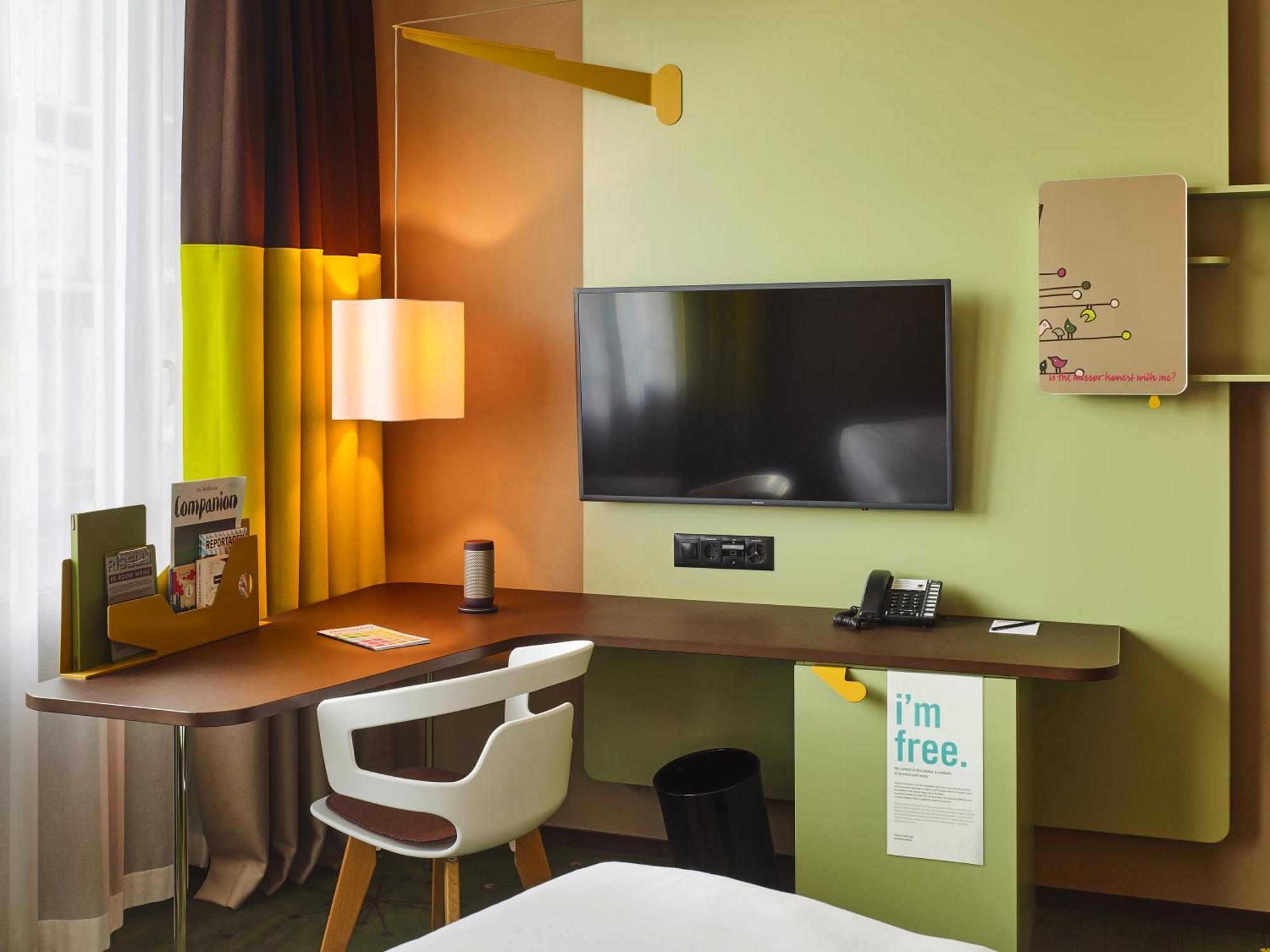 25Hours Hotel Zuerich West Oda fotoğraf